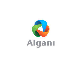 国外金融机构立体标志Algani