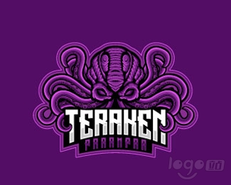 Krakens Esport Gaming游戏logo欣赏