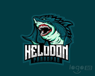 Sharks Esport Gaming电竞游戏logo设计欣赏