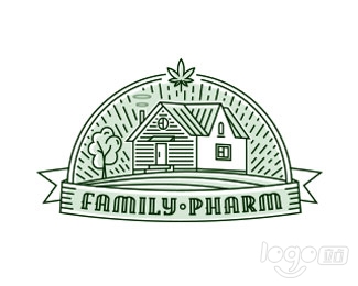 Family Pharm医疗logo设计欣赏