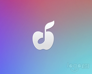 Apple Music苹果音乐logo设计欣赏