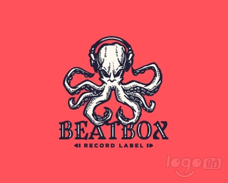 Beatbox章鱼logo设计欣赏