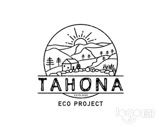 TAHONA生态项目logo设计欣赏