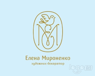 Elena Mironenko logo设计欣赏