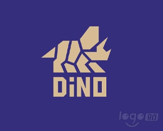 DINO恐龙logo设计欣赏