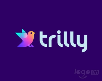 trilly logo设计欣赏