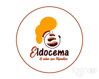Eldocema西餐店logo设计欣赏