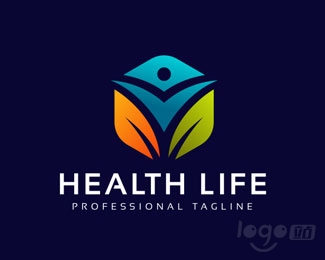 Health Life健康logo设计欣赏