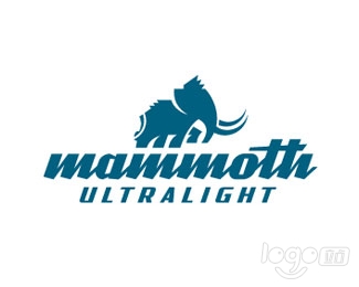 Mammoth Ultralight象logo设计欣赏