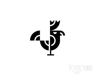 Majestic Rooster公鸡logo设计欣赏