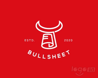 Bullsheet公牛logo设计欣赏