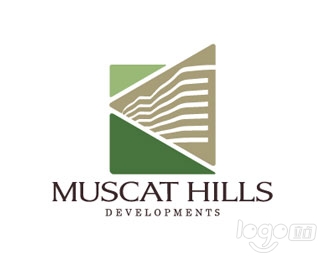 muscat hills马斯喀特山logo设计欣赏