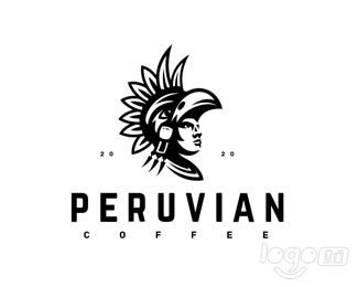 Peruvian Coffee咖啡logo设计欣赏