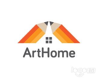 Art Home艺术之家logo设计欣赏
