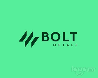 Bolt Metals金属logo设计欣赏