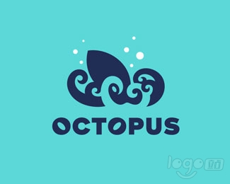 Octopus章鱼logo设计欣赏