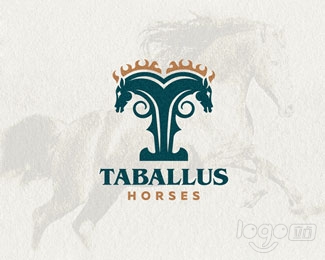 horses 马logo设计欣赏