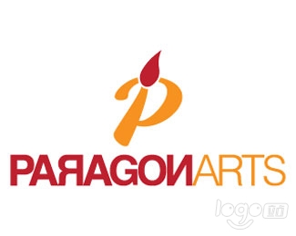 Paragon Arts典范艺术logo设计欣赏