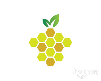 Pineapple Hive菠萝蜂巢标识设计欣赏