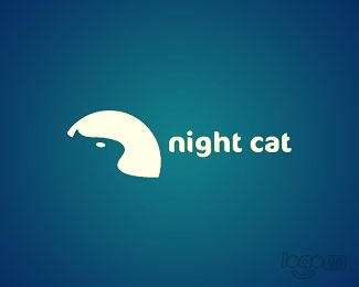 night cat野猫子logo设计欣赏