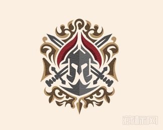 Spartan Heraldry斯巴达徽章logo设计欣赏