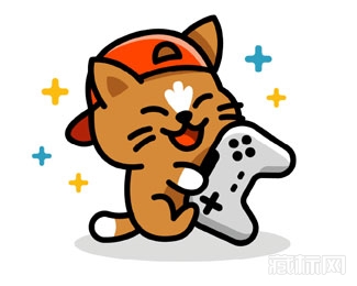 Kitty Gamer小猫咪logo设计欣赏