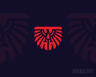 agle Letter A老鹰logo设计欣赏