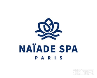 Naiade spa莲花logo设计欣赏