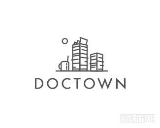 Doctown标志设计欣赏