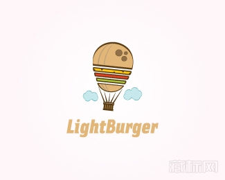 Light Burger轻松汉堡logo设计欣赏