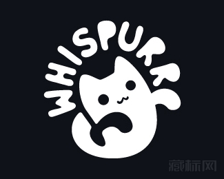 WHISPURR白鲸logo设计欣赏