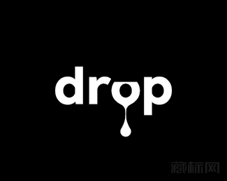 Drop美术字logo设计欣赏