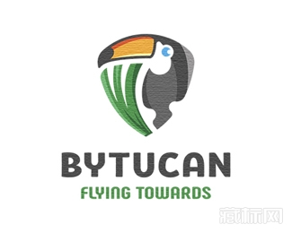 ByTucan鹦鹉logo设计欣赏