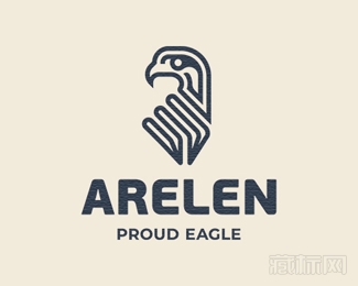 Arelen老鹰logo设计欣赏