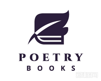 Poetry Books诗歌书籍logo设计欣赏