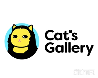 Cat's Gallery猫的画廊logo设计欣赏