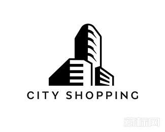 city shopping城市购物logo设计欣赏