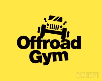 Offroad Gym健身房logo设计欣赏