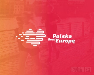 Polska Goni Europę爱心字体设计欣赏