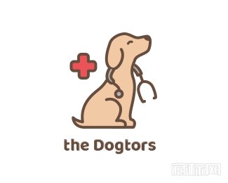 The Dogtors宠物医生logo设计欣赏