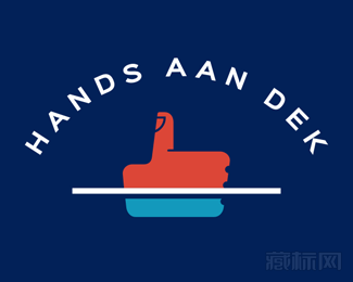 Hands Aan Dek甲板上的手logo设计欣赏
