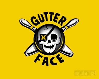 Gutterface标志设计欣赏