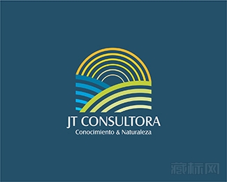 JT Consultora标志设计欣赏