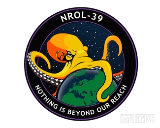 美国NSA NROL-39章鱼logo设计欣赏