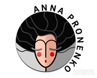 Anna Pronenko艺妓logo设计欣赏