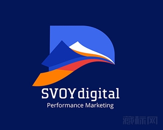 SVOY DIGITAL数字公司logo设计欣赏