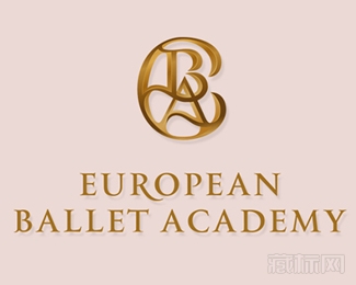 European Ballet Academy舞蹈学院logo设计欣赏