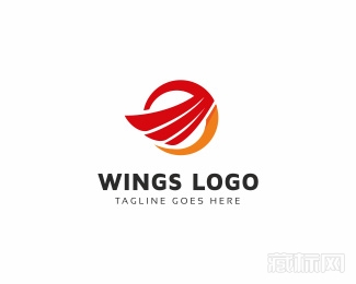 Wings翅膀logo设计欣赏