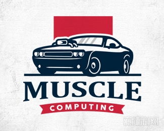 Muscle Computing汽车logo设计欣赏