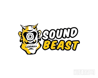 SOUND BEAST声音怪兽logo设计欣赏
